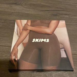 New Skims sculpting short above the knee with open gusset